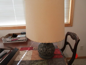 Cast Base Table Lamp