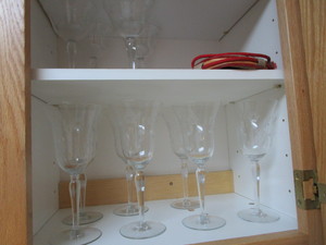 Stemware, Fancy Etched