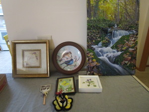 Floral & Fauna, Waterfall Print