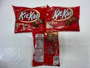 KK. 3x 10.78oz Bags KitKats -Snack Size