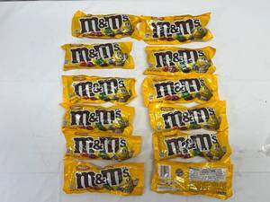 KK. 12x 1.74oz Peanut M&Ms