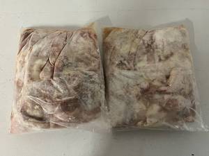 K. 2x 8pcs Cut Chicken  3-3.25lbs