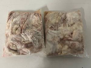 K. 2x 8pcs Cut Chicken  3-3.25lbs