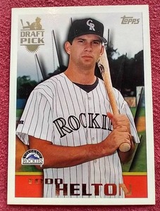 1996 Topps Todd Helton Prospect Rookie Card