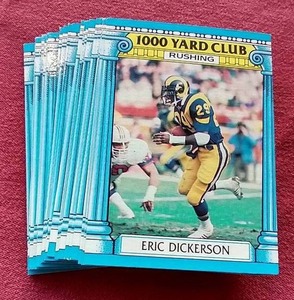 1987 Topps 1,000 Yard Club Football Set