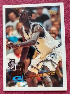 1995-96 Topps Kevin Garnett Rookie Card