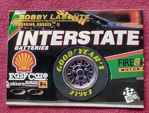 1996 Bobby Labonte Race-Used Tire Card