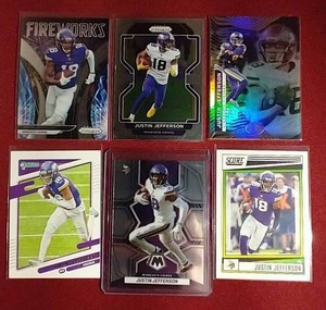 (6) Justin Jefferson Cards