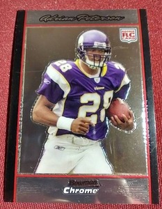 2007 Bowman Chrome Adrian Peterson Rookie Card
