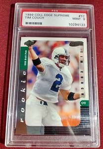 1999 Collectors Edge Tim Couch Rookie Card - PSA 9