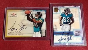 (2) Certified Autograph Jimmy Smith Cards