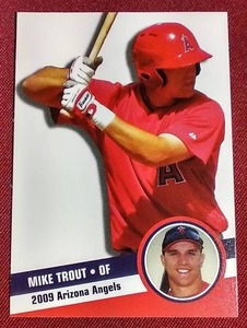 2009 Mike Trout Minor Leagues Card