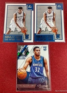 (3) Karl-Anthony Towns Rookie Cards