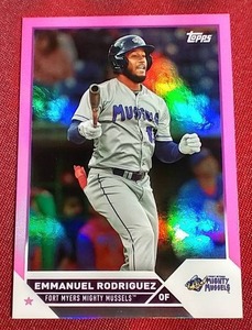 2023 Topps Pro Debut Emmanuel Rodriguez Card - #199