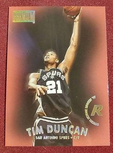 1997 Skybox Tim Duncan Rookie Card