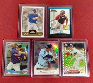 Awesome 5-Card Justin Morneau Lot - Rookies & Refractors