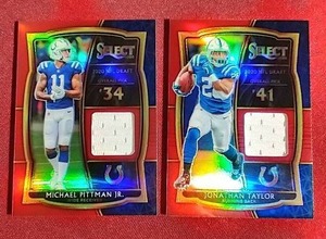 (2) 2020 Select Jersey Rookie Cards