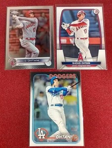 (3) Shohei Ohtani Cards