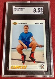 1991-92 Upper Deck Pavel Bure Card - SGC 8.5