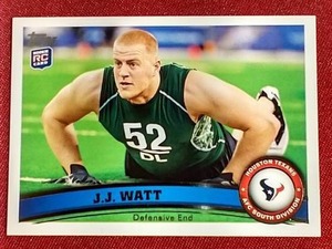 2011 Topps J.J. Watt Rookie Card