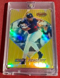 1996 Bowmans Best Kirby Puckett Refractor - Rare