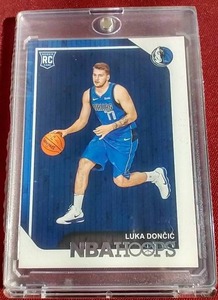 2018-19 Hoops Luka Doncic Rookie Card - Wow