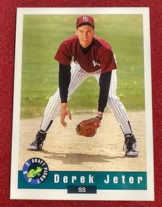 1992 Classic Draft Picks Derek Jeter Prospect Rookie Card