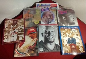(7) Kirby Puckett Cover MagazinesNewspapers