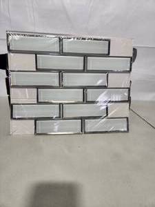 4 boxes silver verglas mosiac tile