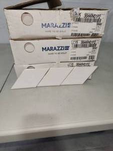 3 boxes diamond subway tile