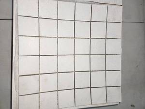 20 sheets stonewall white mosaic tile