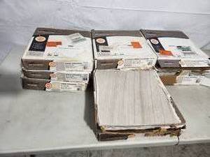 10 boxes linear limestone peel and stick Vinyl tile