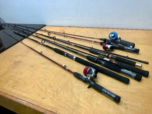 lot 194 image: Nice Clean Group of Good Fishing Rods
