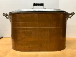 lot 196 image: Antique Copper Boiler