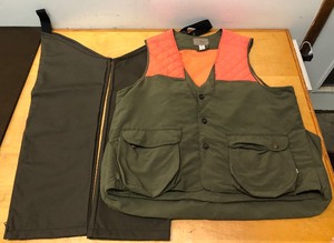 lot 254 image: Unused L.L. BEAN Hunting Vest & Chaps - Size XXXL