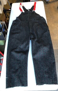lot 253 image: WOOLRICH Wool Overalls  Bibbs