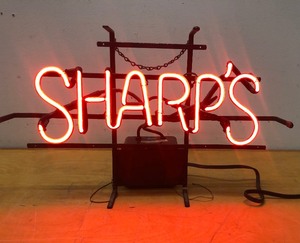 lot 303 image: Working SHARPS Neon Beer Sign