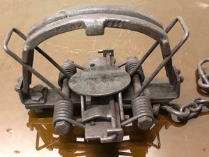 lot 300 image: Old US GOVERNMENT Iron Trap