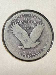 1925 US STANDING LIBERTY QUARTER