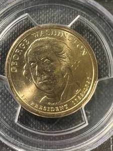 2007 GEORGE WASHINGTON PRESIDENTIAL DOLLAR PCGS BU