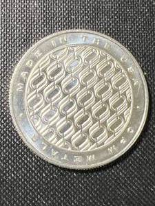 1 TROY OZ .999 FINE SILVER OPM METALS ROUND