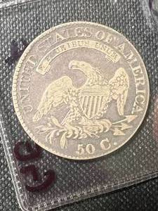 1825 US BUST HALF DOLLAR