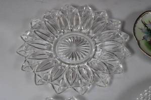 lot 14 image: Set of Glass Serving Plates and Decorative Dish