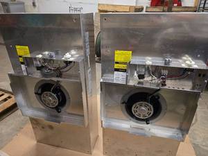 lot 43 image: A pair of Envirco Stainless Steel Filter Fan units