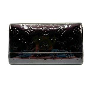 Louis Vuitton Bordeaux Monogram Vernis Portefeuille Sarah Wallet - Authentic $750 Retail