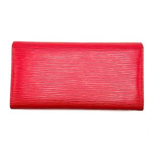 Louis Vuitton Red Epi Sarah Wallet - Authentic $600 Retail