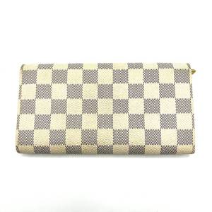 Louis Vuitton Damier Azur Portefeuille Sarah Wallet - Authentic $800 Retail