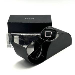 Prada Black Oversized Sunglasses with Gradient Lenses - Authentic $575 Retail