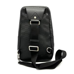 Louis Vuitton Damier Infini Avenue Sling Backpack in Onyx Black Leather - Authentic $2,500 Retail