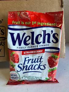 Welchs Strawberry Fruit Snacks